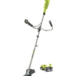 Hot - 18V ONE+ Röjsåg - styrstång - Ø vajer 1 x 1,6 mm - 3-tandat Tri-Arc™-blad 20 cm + 4,0 Ah batteri och laddare - RBC18X20B4F Trädgårdsmaskiner