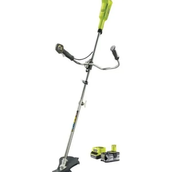 Hot - 18V ONE+ Röjsåg - styrstång - Ø vajer 1 x 1,6 mm - 3-tandat Tri-Arc™-blad 20 cm + 4,0 Ah batteri och laddare - RBC18X20B4F Trädgårdsmaskiner