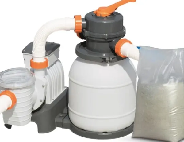 Best Sandpump 5678 l/h + sand 25 kg 58497 Pool- & Spatillbehör