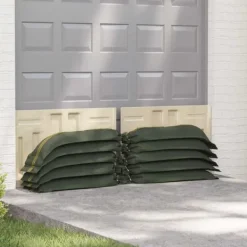 vidaXL Sandsäckar 100 pcs Grön 120 x 27 cm HDPE