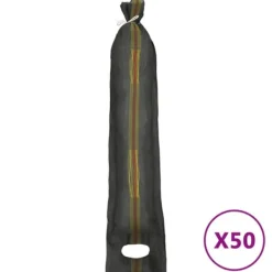 Best Sandsäckar 50 st mörkgrön 103x25 cm HDPE Beredskapsplaner