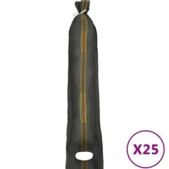 Clearance Sandsäckar 25 st mörkgrön 103x25 cm HDPE Beredskapsplaner