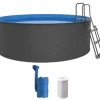 Best Santorini Pool Round Ø350 x 90 cm 8.150 L Pooler