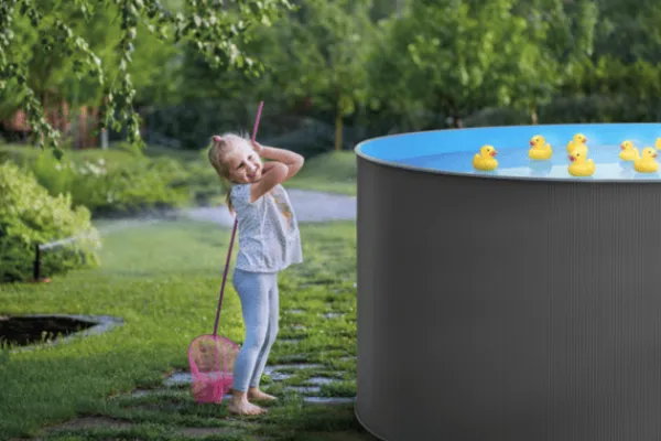 New Santorini Pool XL Round Ø360 x 120 cm 10.800 L Pooler