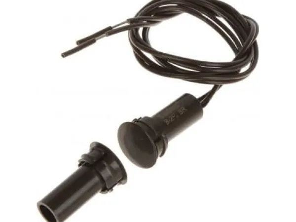 New Satel CYLINDRICAL MAGNETIC CONTACT B-2FL-BR SATEL Sensorer Till Säkerhetssystem