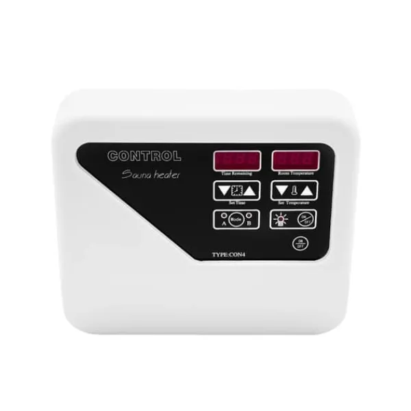 Outlet Sauna värmarekontroll, digital termostat, överhettningsskydd,VIT Bastu