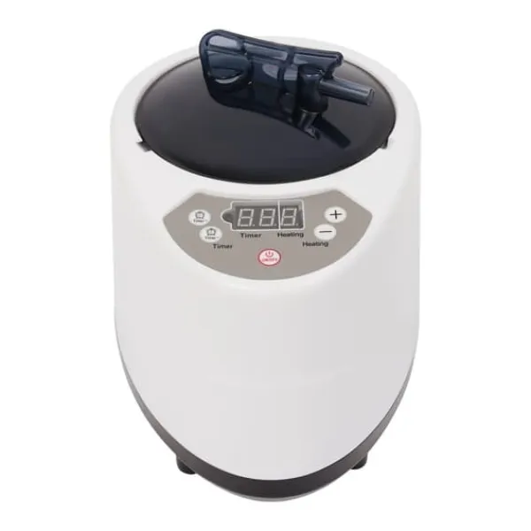 Saunaånggenerator, 220V, 1000W, 3L kapacitet, fjärrkontroll, modern design
