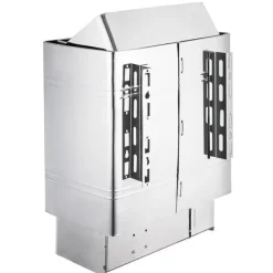 Saunaugn 9 kW, elsauna 380 V - 415 V, rostfri saunaugn, elektrisk saunaugn 2 lägen (temperatur, tid), extern kontroll och 3M-temperatursensor