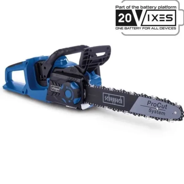 SCHEPPACH BC-CS355Duo-X sladdlös borstlös motorsåg - 2x20V - 20V IXES - ProCut 14 - utan batteri eller laddare