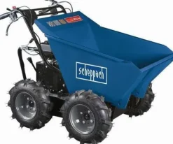 Scheppach DP3000, Motordriven skottkärra, 4 hjul, 300 kg, 196 cm ^, 3,6 l, 700 mm