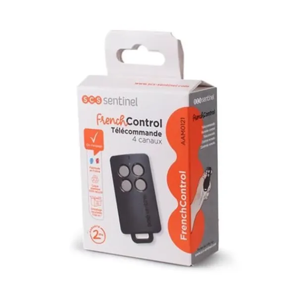 New SCS Sentinel - 4 -Kanal Gate Remote Control med COBEST CODE Turning - Race 50m - AAM0121 Skjul, Garage & Carports