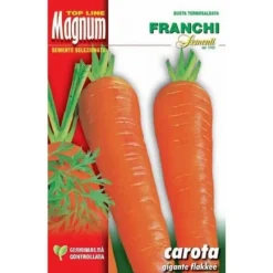 Hot SEMI CAROTA FLAKKEE 2 BUSTA MAGNUM FRANCHI SEMENTI Fröer & Lökar