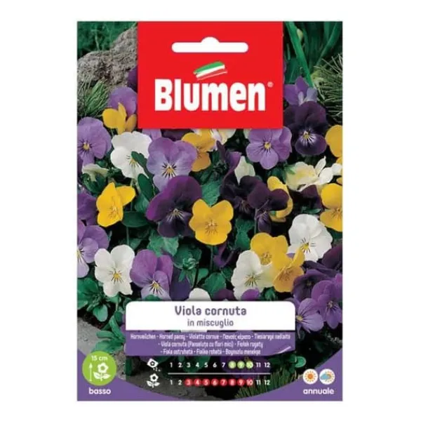 Clearance SEMI VIOLA CORNUTA MIX BLUMEN Fröer & Lökar