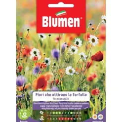 New SEMIFLORER FÖR FLYGARE MIX BLOMMOR Fröer & Lökar