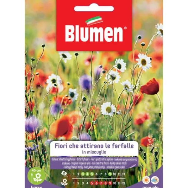New SEMIFLORER FÖR FLYGARE MIX BLOMMOR Fröer & Lökar