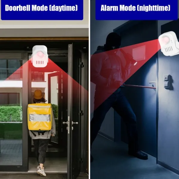 New Sensorlarm med Fjärrkontroll (Batterier Ingår) Sensorer Till Säkerhetssystem