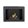Serra bio-etanol vägg spis - Svart - Mood eldstad - 1,5 KW värme