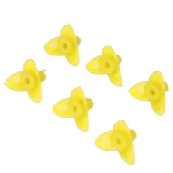 Hot 30Set Ersättningsdelar för Fågelmatare Blomma Plast Fågelmatare Ersättningsdelar Tillbehör för GardenYellow För Fåglar & Småvilt