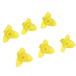Hot 30Set Ersättningsdelar för Fågelmatare Blomma Plast Fågelmatare Ersättningsdelar Tillbehör för GardenYellow För Fåglar & Småvilt