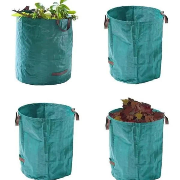 Clearance Set med 4 trädgårdsväskor 280 l 1120 l73 Trädgårdskorgar