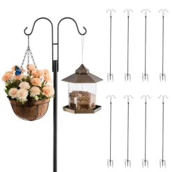 Shepherds Krok Dubbel, Fågelmatarstång 2345 mm, 8-pack, Robust och Långvarig