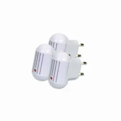 SHOP-STORY - MOSPLUG: Paket med 3 ultraljudsmyggavvisande uttag med LED