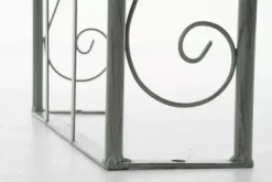 Sina Rose Arch with Gate - Antique Green Metal Garden Trellis for Climbing Plants, Durable and Easy Assembly