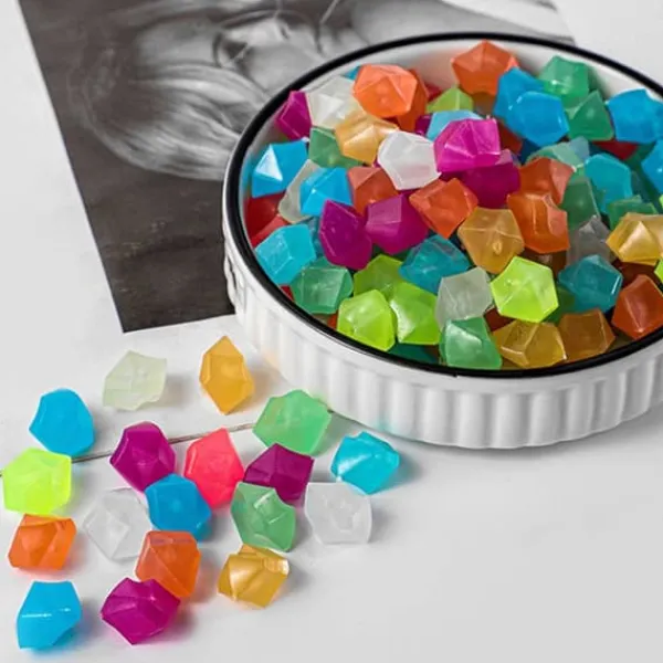 Självlysande Dekorationsstenar 500-pack Inomhus Utomhus