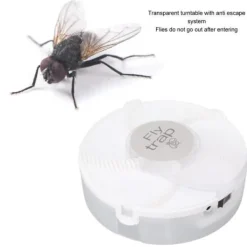 Skadedjursfälla 360° roterande elektrisk flugfälla, effektiv, enkel anti-myggapotek