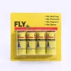 Sale Skadedjursfälla, flugavvisande papper, 4 rullar klibbigt papper för att eliminera flugor och insekter - A[F92648703] Flugsmällor