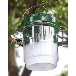 Discount Skadedjursfälla, getingfälla med solar LED-ljus, insektsfälla, hängande honungsfångare, mördare - vit[A6040] Skadedjursfällor