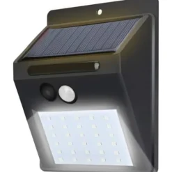 Säkerhetsbelysning - Solarlampor - 30 LED - Vattentålig IP65 - Rörelse-detektor - Solar