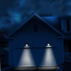 Säkerhetsbelysning - Solarlampor - 30 LED - Vattentålig IP65 - Rörelse-detektor - Solar