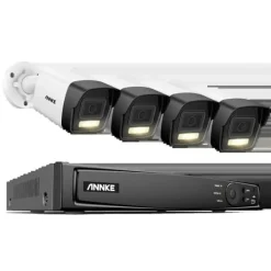Best Säkerhetskamerasystem, 8-kanals videoingång, 12MP upplösning,Ingen, 8CH NVR 4PCS Kamera Säkerhetsmonitorer & Videokameror