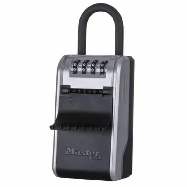 Outlet Säkerhetsskåp för nycklar Master Lock För upphängning 19,6 x 7,6 x 5,6 cm Aluminium Kassaskåp