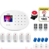 Säkerhetssystem, trådlöst, kompatibelt med smarta hem,KIT 1 Larm