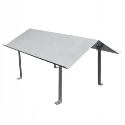 Outlet Skorstenslock för skorsten ROSTFRITT STÅL 40X80 Tillbehör Till Vedeldade Kaminer & Öppna Spisar