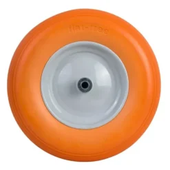 Viking Choice Skottkärra hjul tubeless 4.00-8 - diameter 40 cm - Orange/Vit
