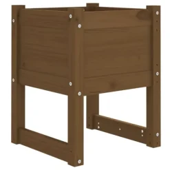 Best Skrivbord honungsbrun 40x40x52,5 cm massiv furu Planteringsbänkar