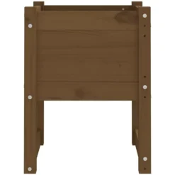 Best Skrivbord honungsbrun 40x40x52,5 cm massiv furu Planteringsbänkar