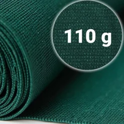 Discount Skuggnät 1,5x25m 110 g/m2 + 50 klämmor gröna Markduk & Fiberduk