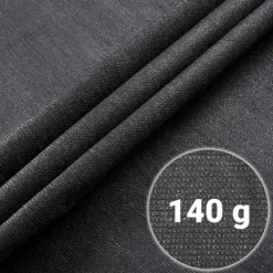 Discount Skuggnät 1,5x50m 140g/m2 + 50 klämmor grå Markduk & Fiberduk