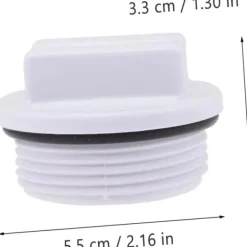 New Skyddspluggar för Pool, 2-pack Pool- & Spatillbehör