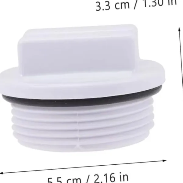 New Skyddspluggar för Pool, 2-pack Pool- & Spatillbehör