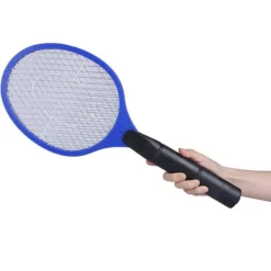 Discount Sladdlös Batteridriven Elektrisk Flugmygg Smälla Bug Zapper Racket Insektdödare Blå Flugsmällor