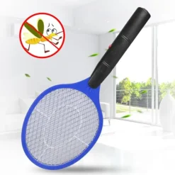 Discount Sladdlös Batteridriven Elektrisk Flugmygg Smälla Bug Zapper Racket Insektdödare Blå Flugsmällor