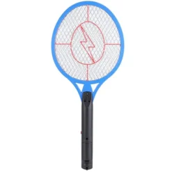 Sale Sladdlös Batteridriven Elektrisk Flugmygg Smälla Bug Zapper Racket Insektdödare (blå) Flugsmällor