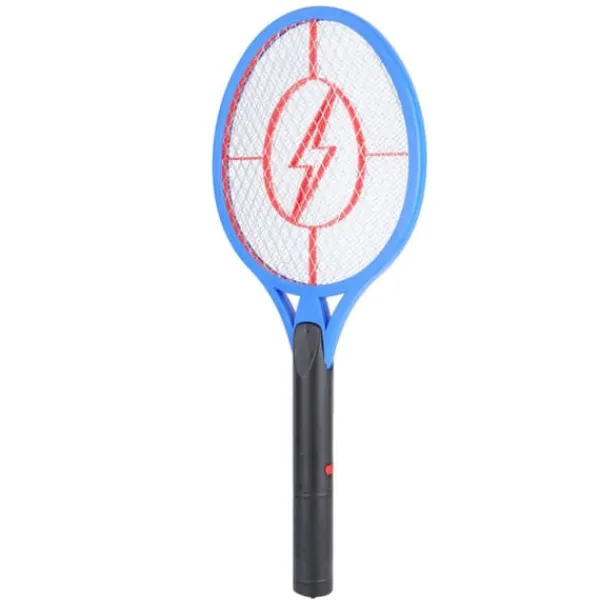 Sale Sladdlös Batteridriven Elektrisk Flugmygg Smälla Bug Zapper Racket Insektdödare (blå) Flugsmällor