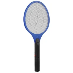 New Sladdlös Uppladdningsbar Elektrisk Flugmygg Smälla Bug Zapper Racket Insektdödare Blå Flugsmällor