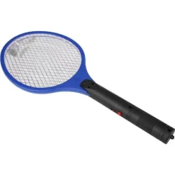 New Sladdlös Uppladdningsbar Elektrisk Flugmygg Smälla Bug Zapper Racket Insektdödare Blå Flugsmällor